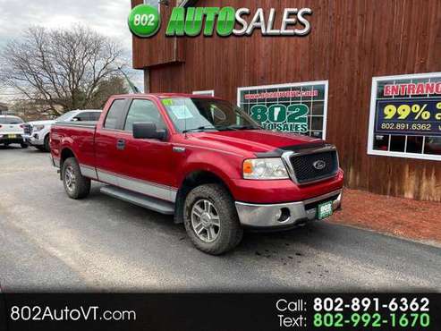 2007 Ford F-150 4WD Supercab 133 XLT - cars & trucks - by dealer -... for sale in Milton, VT
