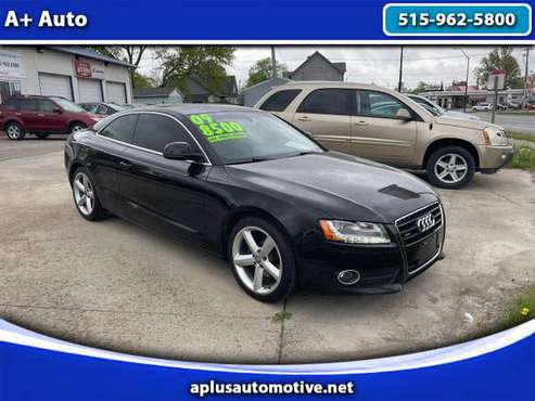 2009 Audi A5 2dr Cpe Man - - by dealer - vehicle for sale in Indianola, IA