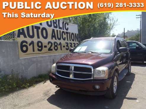 2004 Dodge Durango Public Auction Opening Bid - - by for sale in Mission Valley, CA