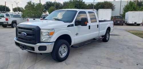 2013 FORD F250 XL CREW CAB LONG BED 4X4 DIESEL ENGINE 160-K.!!! for sale in Arlington, TX