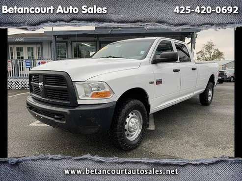 2012 RAM 2500 4WD Crew Cab 169 ST - cars & trucks - by dealer -... for sale in Lynnwood, WA