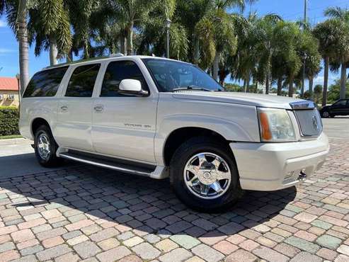 2004 CADILLAC ESV* 2 OWNER* CLEAN CARFAX* LIKE NEW* ONLY 137K MILES... for sale in Port Saint Lucie, FL