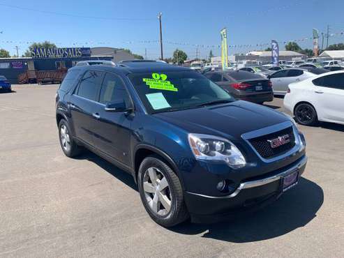 2009 GMC ACADIA SLT-1 AWD 3.6L!! LOADED ! MOON ROOF !! THIRD ROW... for sale in Modesto, CA