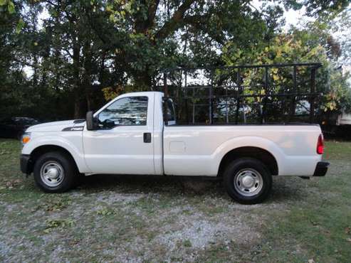 2015 F250 RUST FREE WORK TRUCK, V8, WITH LATHER RACK for sale in TALLMADGE, IN