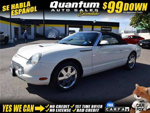 2002 Ford Thunderbird Convertible 2D - cars & trucks - by dealer -... for sale in Escondido, CA