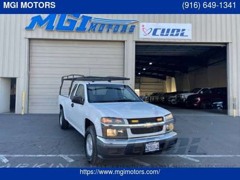 2006 Chevrolet Colorado Ext Cab 125.9" WB 2WD Work Truck 100%... for sale in Sacramento , CA