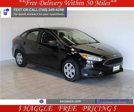 2018 Ford Focus S - Manager's Special! - cars & trucks - by dealer -... for sale in Escondido, CA