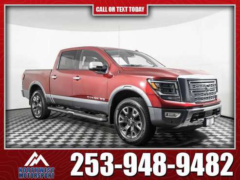 2020 Nissan Titan Platinum Reserve 4x4 - - by dealer for sale in PUYALLUP, WA