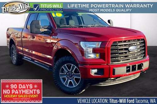 2016 Ford F-150 4x4 4WD F150 Truck XLT Extended Cab - cars & trucks... for sale in Tacoma, WA