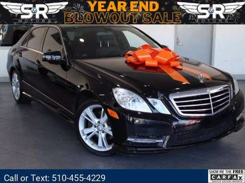 2013 Mercedes-Benz E-Class E 350 sedan *BAD OR NO CREDIT, 1ST TIME -... for sale in Hayward, CA
