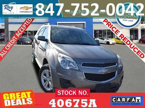 ✔️2012 Chevrolet Equinox LT FWD Bad Credit Ok EMPLOYEE PRICES - cars... for sale in Fox_Lake, IL