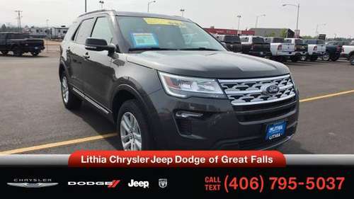 2019 Ford Explorer XLT 4WD - cars & trucks - by dealer - vehicle... for sale in Great Falls, MT