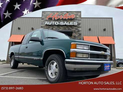 1997 CHEVROLET C-1500 EXT CAB 3 DR 2 WHEEL DRIVE SLICK! - cars &... for sale in Linn, MO