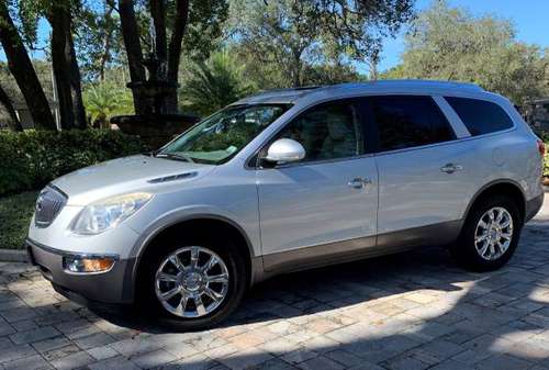 2012 Buick Enclave Leather Sport Utility AWD 4dr Silver - cars &... for sale in tarpon springs, FL