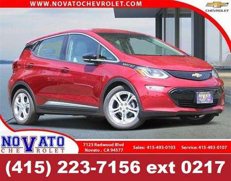 2021 Chevrolet Bolt EV 4D Wagon LT - Chevrolet Cajun Red Tintcoat for sale in Novato, CA