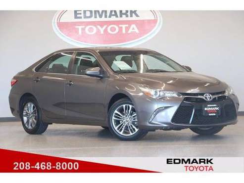 2016 Toyota Camry SE sedan Predawn Gray - - by dealer for sale in Nampa, ID