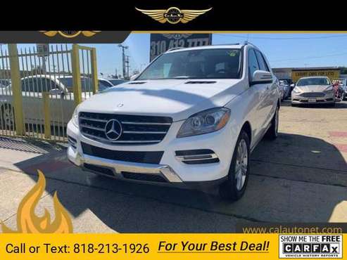 2014 Mercedes-Benz ML 350 SUV suv - - by dealer for sale in INGLEWOOD, CA