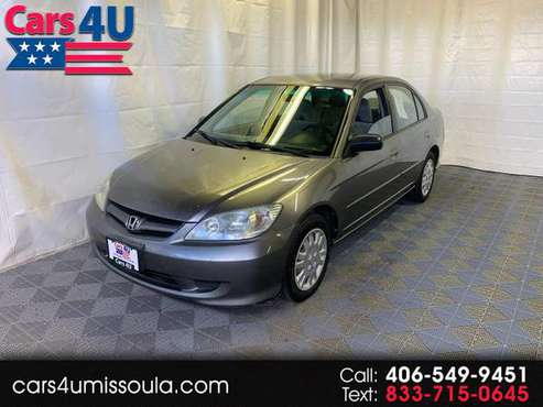 2004 Honda Civic LX sedan - - by dealer - vehicle for sale in Missoula, MT