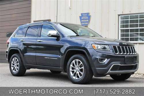 2015 Jeep Grand Cherokee Limited - 89, 000 Miles - Clean Carfax for sale in Christiana, PA