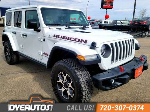 2019 Jeep Wrangler Unlimited Rubicon unlimited 4x4 for sale in Wheat Ridge, CO