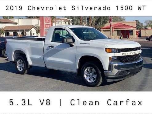 2019 Chevrolet Silverado 1500 Work Truck Long Box - cars & trucks -... for sale in Mesa, AZ