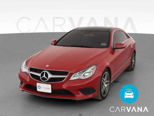 2014 Mercedes-Benz E-Class E 350 4MATIC Coupe 2D coupe Red - FINANCE... for sale in Lansing, MI