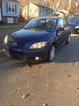 2006 Mazda3 Hatchback - cars & trucks - by owner - vehicle... for sale in Raleigh, NC