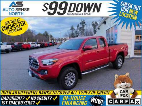 2017 Toyota Tacoma SR5 - BAD CREDIT OK! - cars & trucks - by dealer... for sale in Chichester, NH