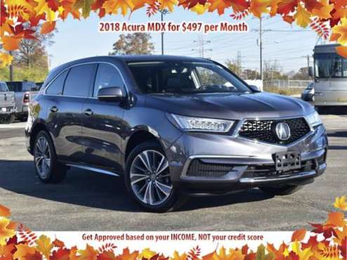 Get a 2018 Acura MDX for $497/mo BAD CREDIT NO PROBLEM - cars &... for sale in Chicago, IL