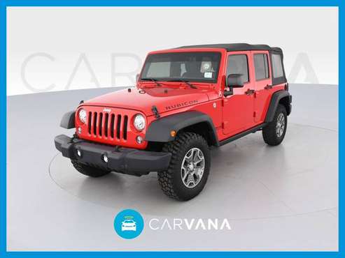 2017 Jeep Wrangler Unlimited Rubicon Sport Utility 4D suv Red for sale in Lexington, KY