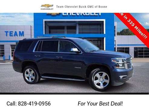 2020 Chevy Chevrolet Tahoe Premier suv Blue - - by for sale in Boone, NC