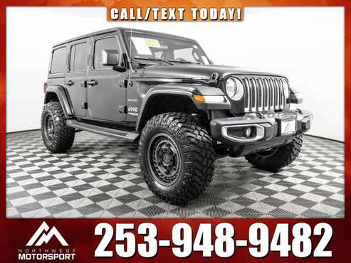 Lifted 2019 *Jeep Wrangler* Unlimited Sahara 4x4 - cars & trucks -... for sale in PUYALLUP, WA