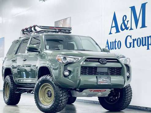 2021 Toyota 4Runner ARMY GREEN TRD PRO UPGRADED 194 MILES - cars & for sale in Portland, OR