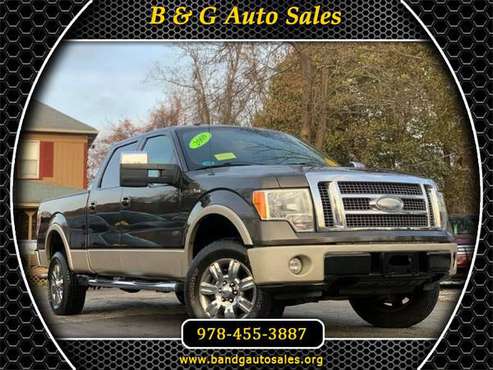 2009 Ford F-150 Lariat 4WD SuperCrew 6.5' Bed ( 6 MONTHS WARRANTY )... for sale in North Chelmsford, MA