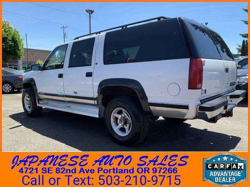 1997 Chevy Chevrolet Suburban 2500 Sport Utility suv for sale in Portland, OR