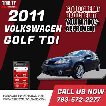 2011 VOLKSWAGEN GOLF TDI - - by dealer - vehicle for sale in Minneapolis, MN