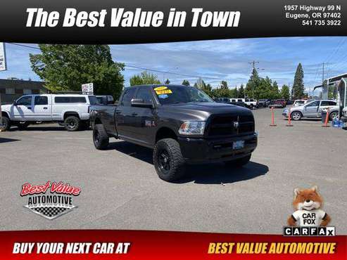 2017 Ram 3500 Crew Cab Tradesman Pickup 4D 8 ft - - by for sale in Eugene, OR