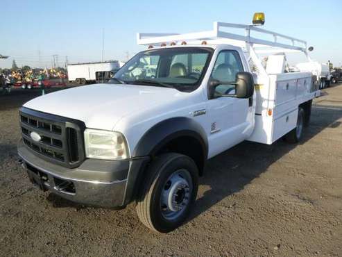 2007 FORD F-550 UTILITY CONTRACTORS BED! for sale in Oakdale, CA