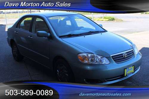 2005 Toyota Corolla CE - - by dealer - vehicle for sale in Salem, OR