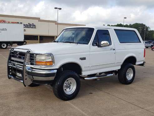 1996 Ford Bronco XLT 4x4 for sale in Tyler, AR