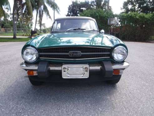 1976 TRIUMPH TR6 RARE AND NICE - cars & trucks - by dealer - vehicle... for sale in Naples, FL