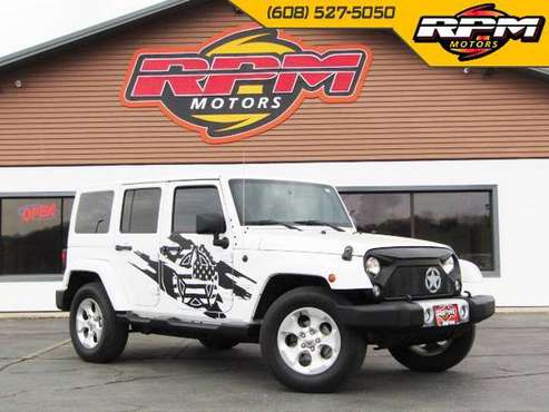 2015 Jeep Wrangler Unlimited Sahara - Custom! - - by for sale in New Glarus, WI