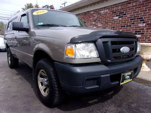 2006 Ford Ranger XL Reg Cab 4x4, 5-Speed Manual, LEER Cap, Very for sale in Franklin, NH