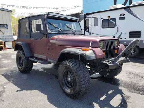 1993 Jeep Wrangler S 2dr 4WD SUV 144224 Miles - - by for sale in Kirtland AFB, NM