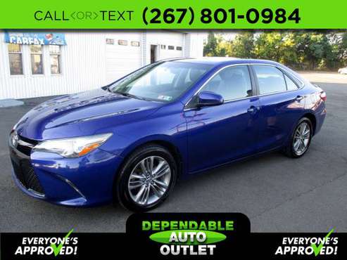 2015 Toyota Camry SE - cars & trucks - by dealer - vehicle... for sale in Fairless Hills, PA