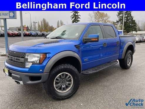 2011 Ford F-150 4x4 4WD F150 Truck SVT Raptor SuperCrew - cars &... for sale in Bellingham, WA