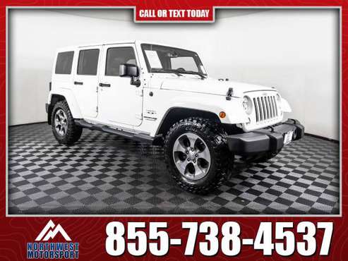 2018 Jeep Wrangler Unlimited Sahara 4x4 - - by for sale in Pasco, OR