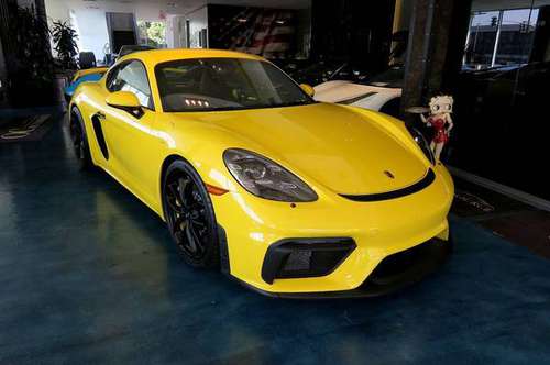 2020 Porsche 718 Cayman GT4 Only 126 Miles - cars & trucks - by... for sale in Costa Mesa, CA
