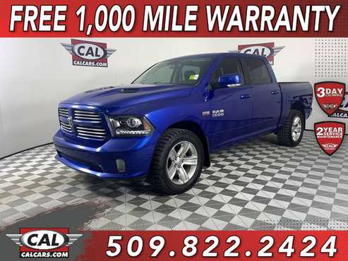 2017 Ram 1500 4WD Dodge Crew cab Sport Many Used Cars! Trucks! for sale in Airway Heights, WA