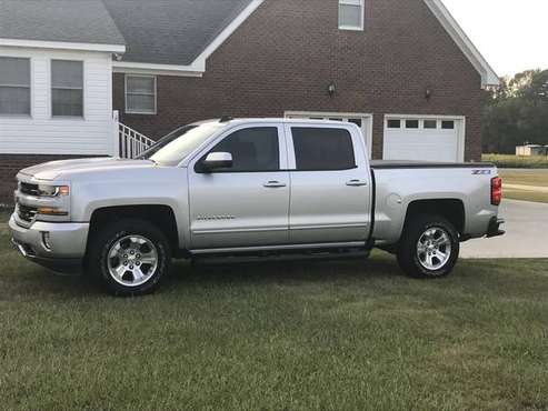 2018 Chevrolet Z71 Crew Cab, Silver, leather, tow package etc. for sale in Mount Olive, NC
